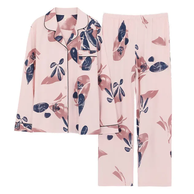 Pijama floral estampado de flores