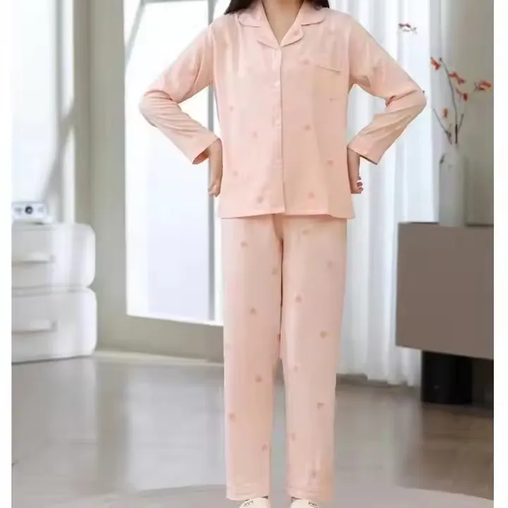 Precio competitivo pijamas impresos sueltos casuales para el hogar ligeros y cómodos de verano