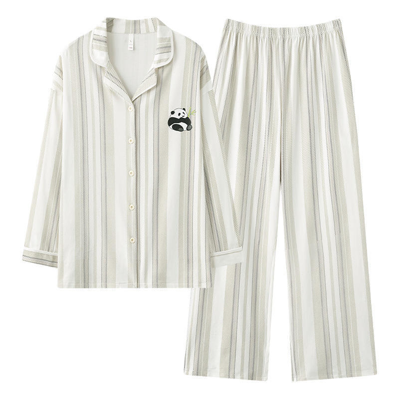 Nuevos pijamas de pareja a nivel, 96% algodón y 4% spandex, conjuntos de pijama largos para hombres y mujeres, ropa blanca