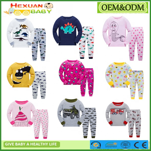 4 Venta Caliente Ropa para Niños Conjunto de Pijamas Conjunto de Ropa Infantil
