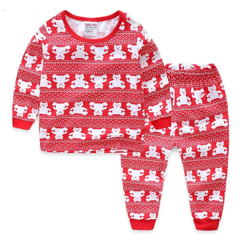 Pijamas navideños personalizados y adorables para niños y bebés