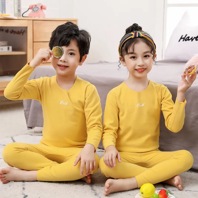Pijamas para niños pequeños, pijamas de lujo de modal y algodón, pijamas familiares