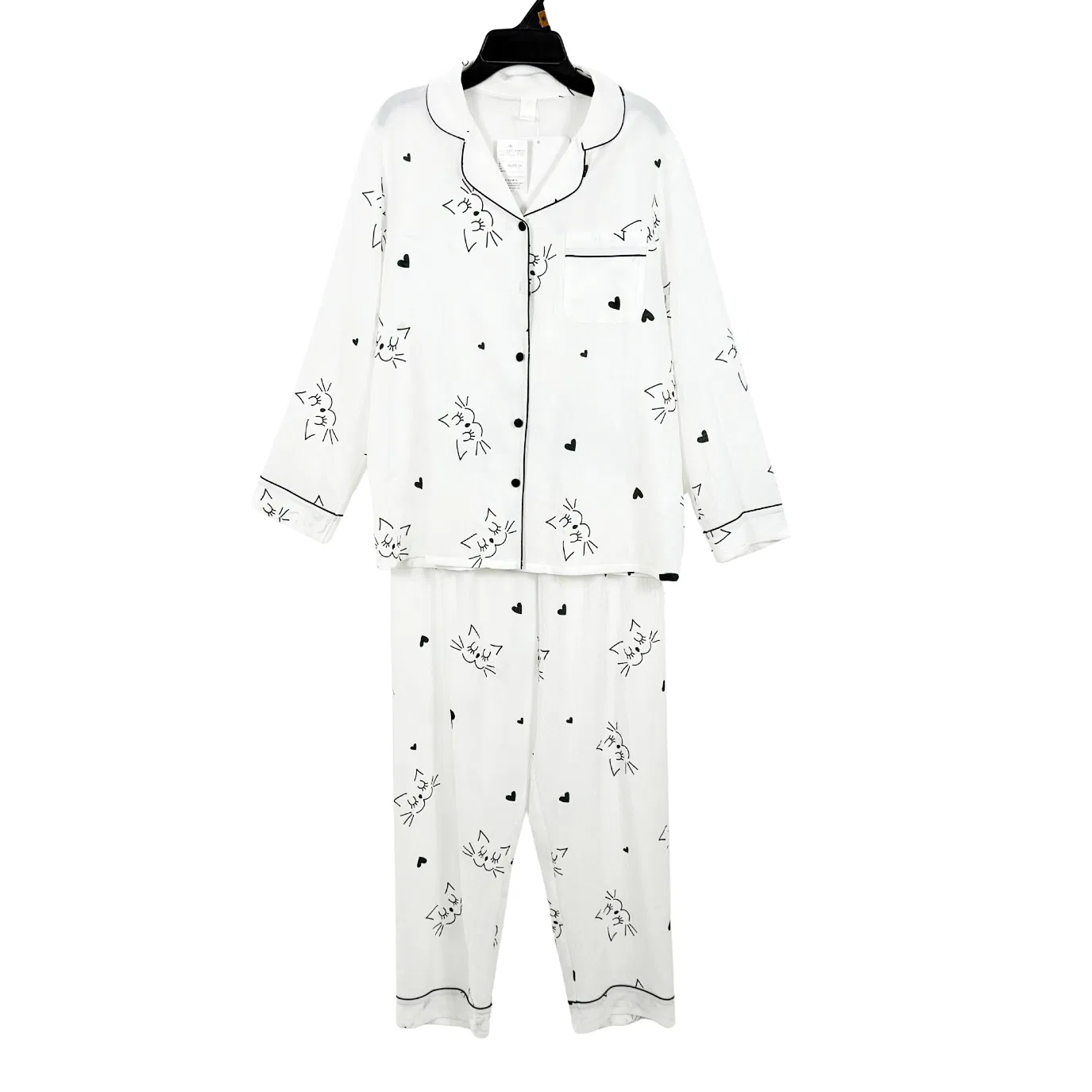 Conjunto de pijama de seda pura con tejido satinado personalizado para dormir