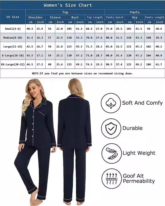 Conjunto de Pijama de Bambú Orgánico para Mamá, Pijama Ecológico de Bambú, Pijama Sostenible para Embarazadas, Conjunto de Pijamas de Maternidad, Pijamas para Embarazadas