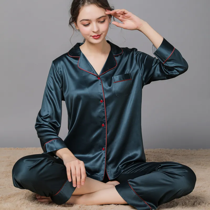 Pijamas de Seda Pura Detalle