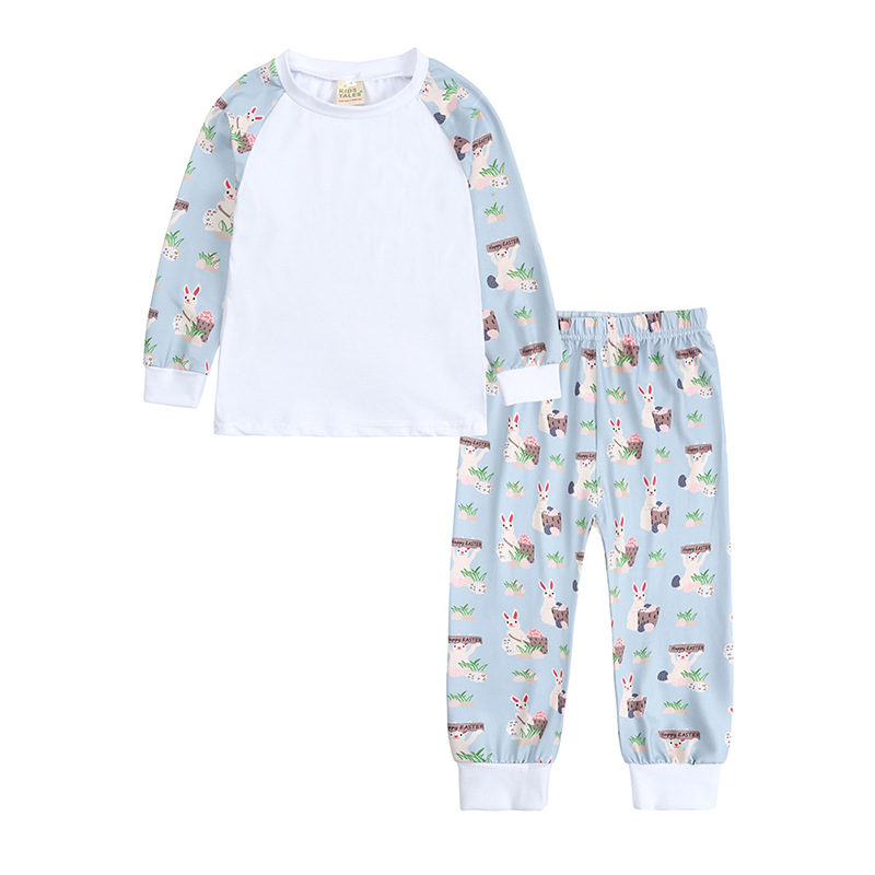 Ropa de dormir para niños, conjunto de pantalones de algodón para niños y niñas, pijamas Happer Ester para niñas, conjuntos para bebés, pijama infantil