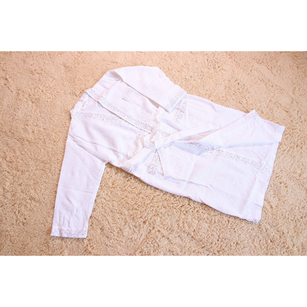 Bata de baño unisex de hotel 100% algodón pijama de mujer moda femenina