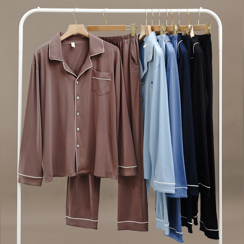 Pijamas para hombres bonitos, batas para hombres, ropa de dormir, pijamas de talla grande, pijamas cómodos