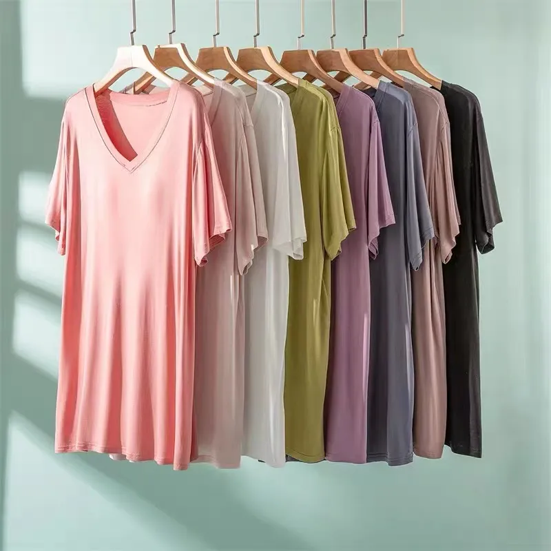 Pijamas de mujer de bambú suave