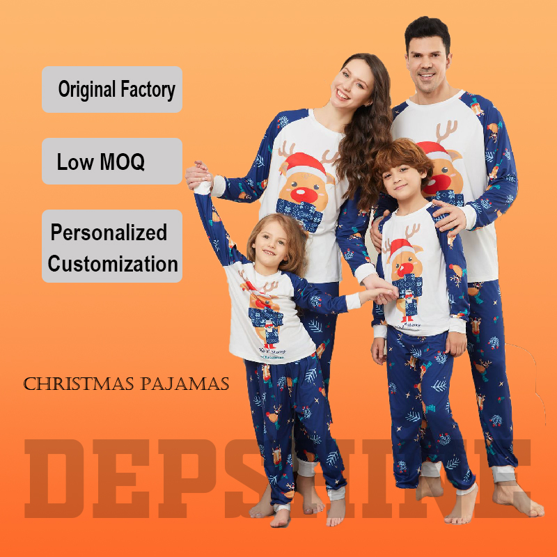 Conjuntos de pijamas navideños acogedores para noches de otoño