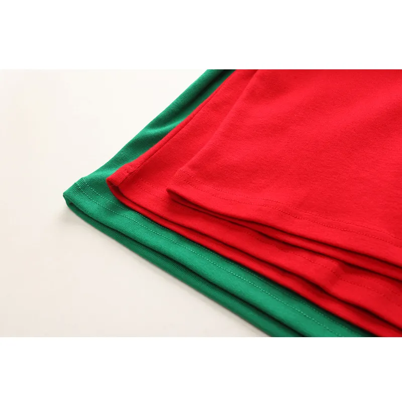 Ropa de dormir de algodón de alta calidad de manga larga a rayas para hombres, mujeres, niños y familias, atuendos casuales para fiestas navideñas