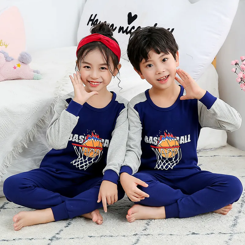 Pijamas para niños pequeños, pijamas de lujo de modal y algodón, pijamas familiares