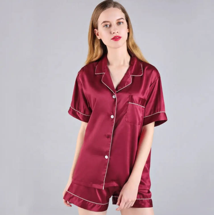 Hot Sale Silk Women Pajama Set Fiesta de Boda de Sirenita