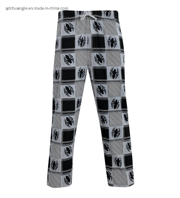 Conjunto de ropa para hombres, mujeres y damas, con impresión suave y ecológica, ropa de casa, camiseta de manga corta de algodón jersey y pantalones, pijamas