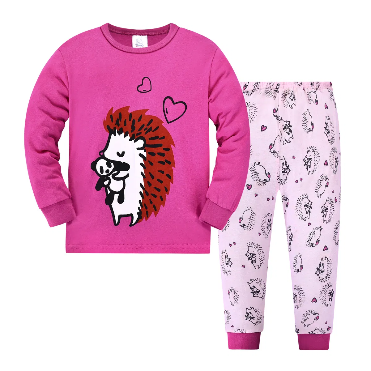 Conjunto de pijama para niños; pijamas de conejo de dibujos animados para niñas y niños, ropa de dormir para bebés, suave algodón para la noche