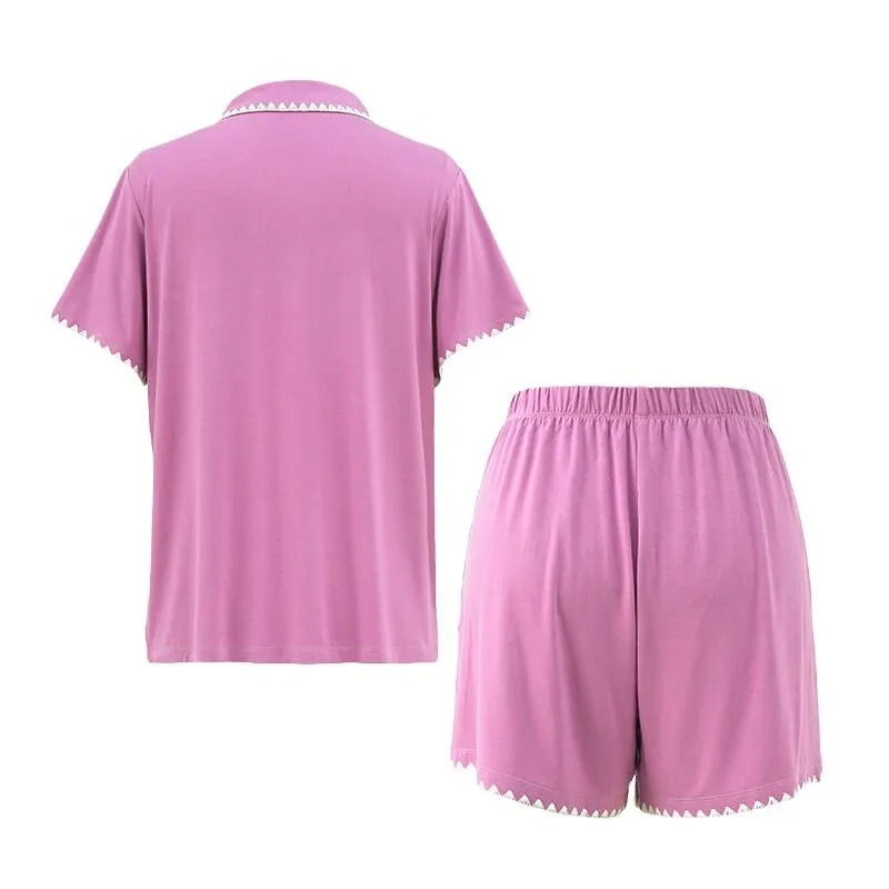 Conjunto de pijama de dos piezas para mujer, pijamas para mujer, conjunto de pijama personalizado, conjunto de pijama de bambú orgánico para mujer