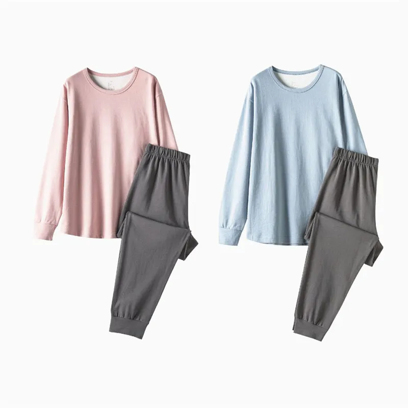 Pantalones de pijama a rayas para pareja, mono de dormir, pijamas de viaje, pijamas con capucha