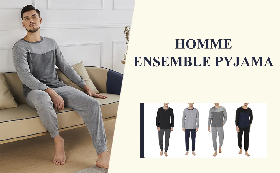 Pijamas de invierno para hombres