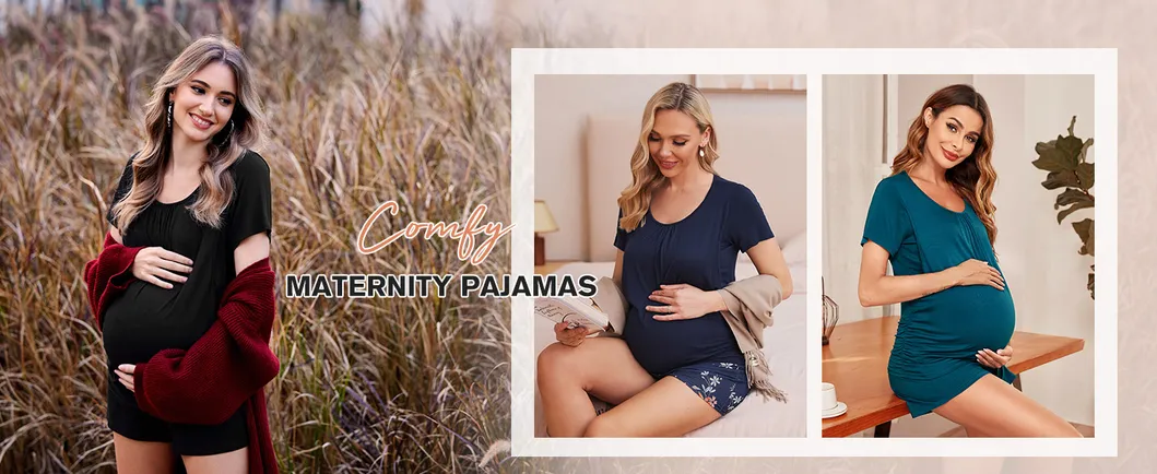 Detalle de pijama de maternidad 1
