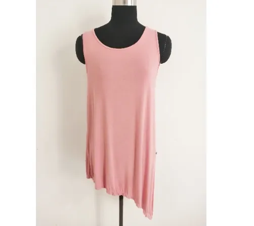 Vestido de noche sin mangas de viscosa suave para mujeres, pijamas cómodos, ropa de casa