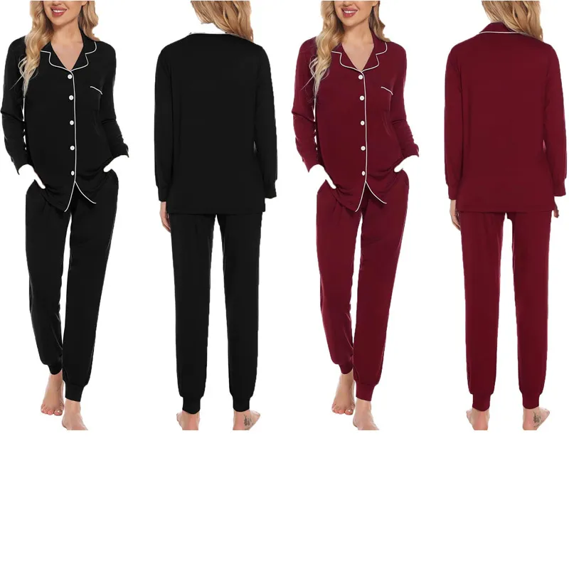 Conjunto de pijama para mujeres, de manga corta, dos piezas, ropa de verano para estar en casa, fabricante de ropa de dormir