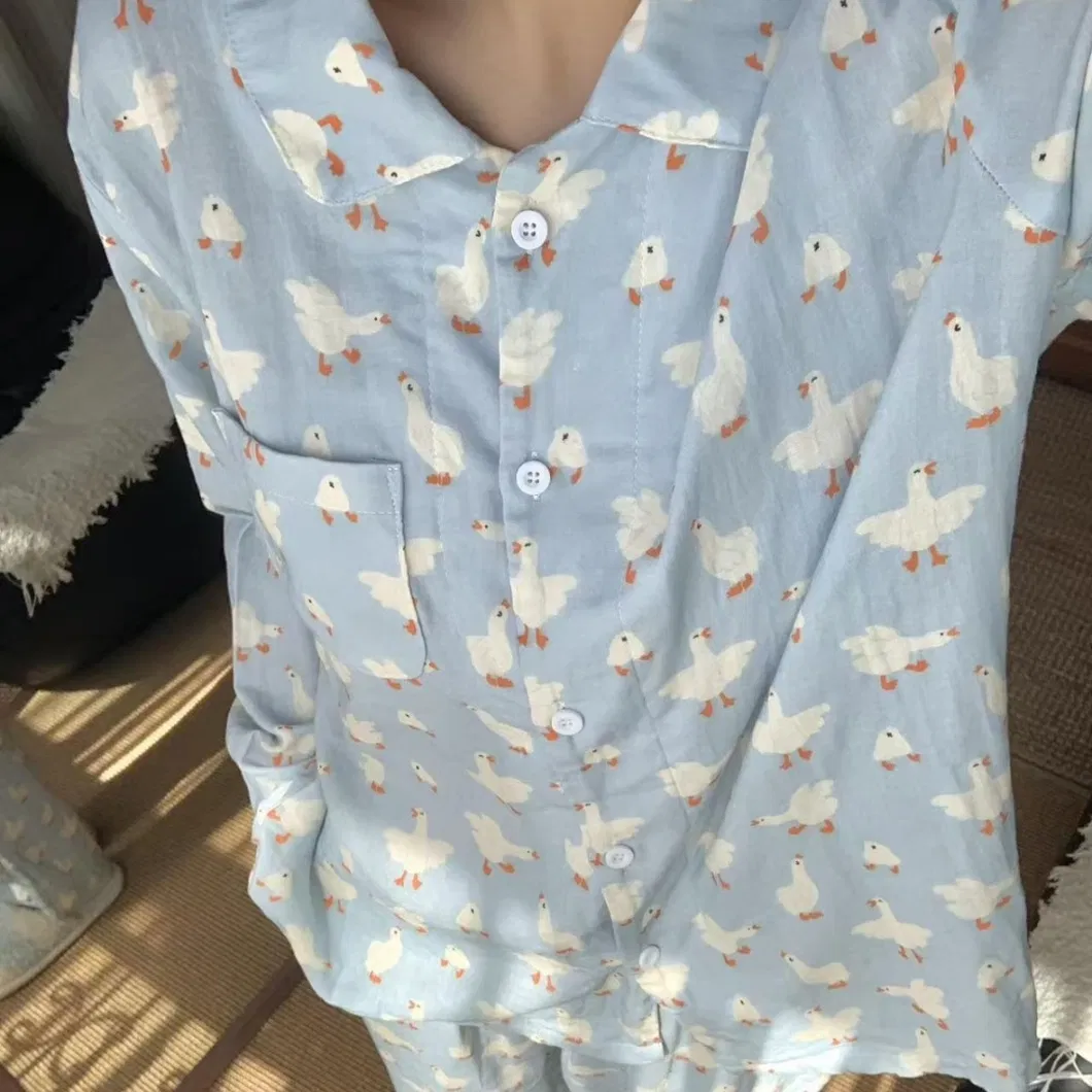 Ropa de hogar simple para mujeres, 100% algodón, suave, amigable con la piel, duradera, loungewear para múltiples ocasiones