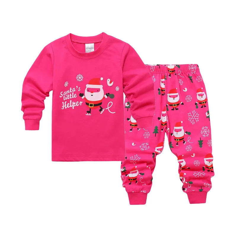 Pijamas de algodón navideños acogedores para mujeres y niños