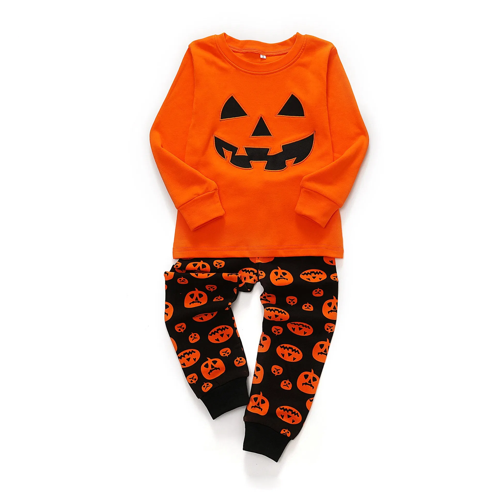 Pijamas de Halloween y Navidad a juego para la familia, super pijamas, conjunto de pijamas de otoño e invierno, mamá e hijo, papá, niños y niñas, conjunto para el hogar con estampado de calabaza