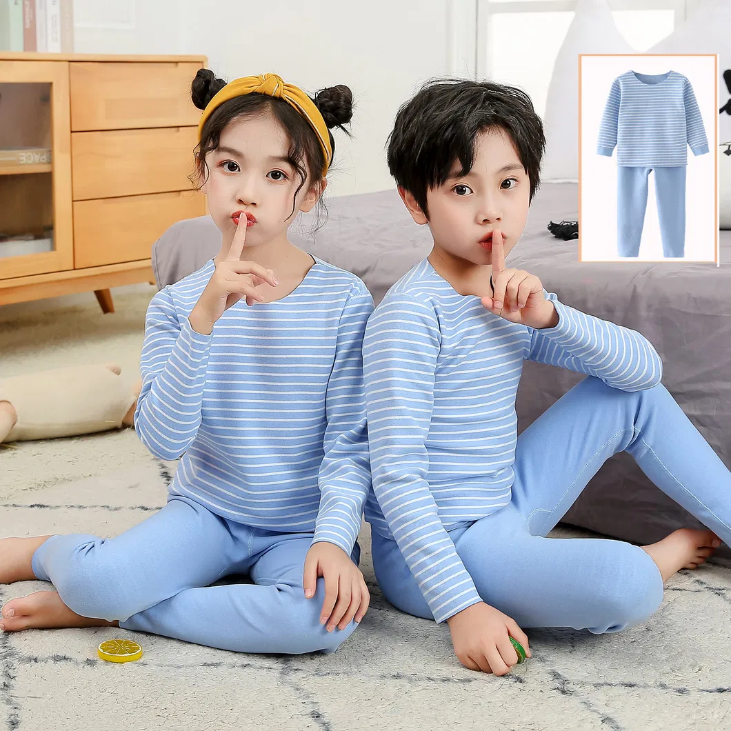 Pijamas para niños pequeños, pijamas de lujo de modal y algodón, pijamas familiares