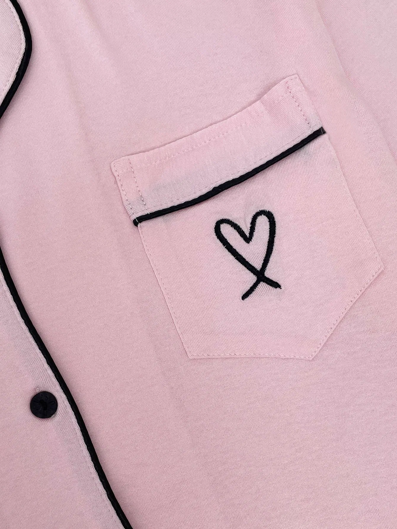 Conjunto de pijama de mujer de manga larga con solapa de algodón modal transpirable