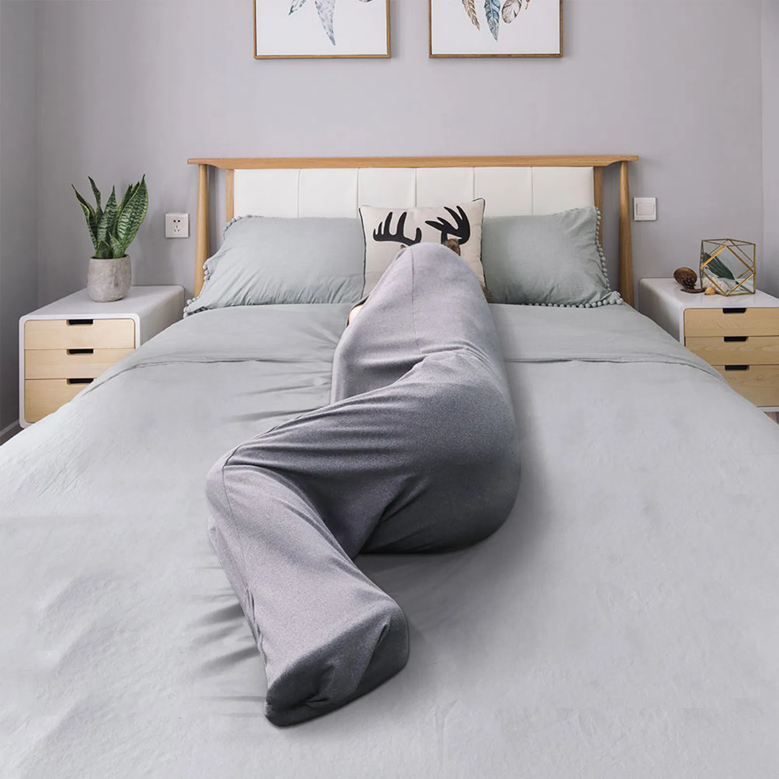 Saco de dormir portátil y acogedor para viajes y relajación en casa