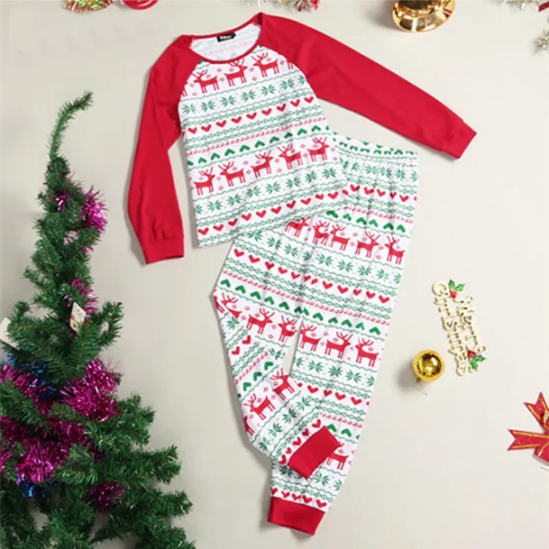 Pijamas familiares a juego azul