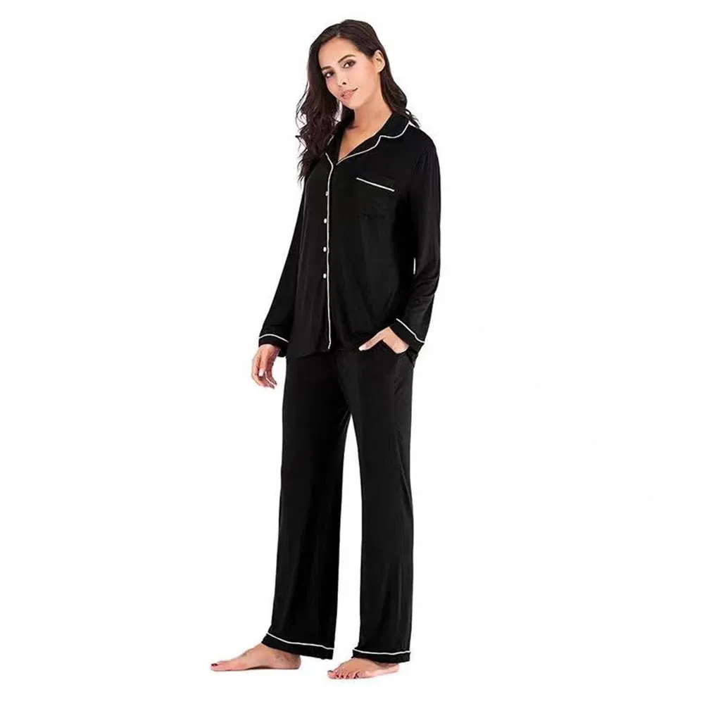 Ropa al por mayor para mujeres; S Ropa de casa, Mujeres 2 Piezas Pijamas Mujeres Ropa de noche Esencial para el hogar Ropa de punto, Ropa, Conjunto de pijamas