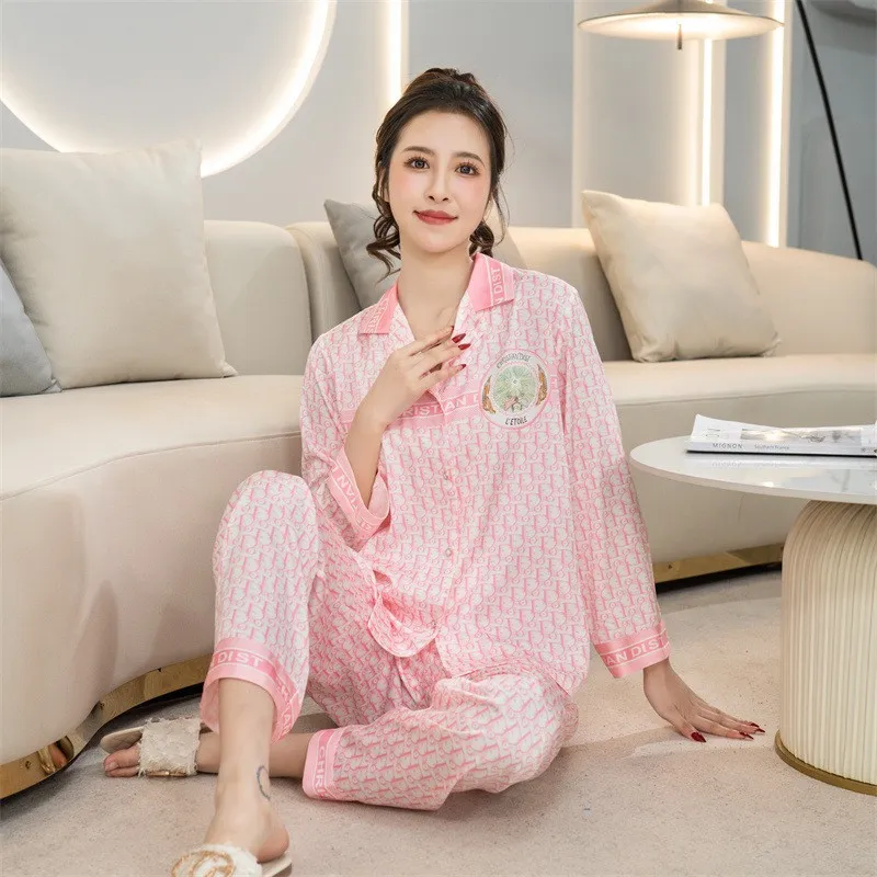 Pijamas casuales de mujer de longitud completa