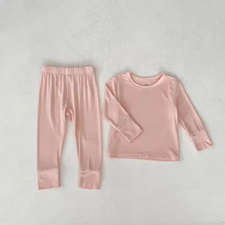 Ropa de Bambú Orgánica para Bebés Monos Sencillos para Niños y Niñas Pijamas de Verano de Bambú para Bebés