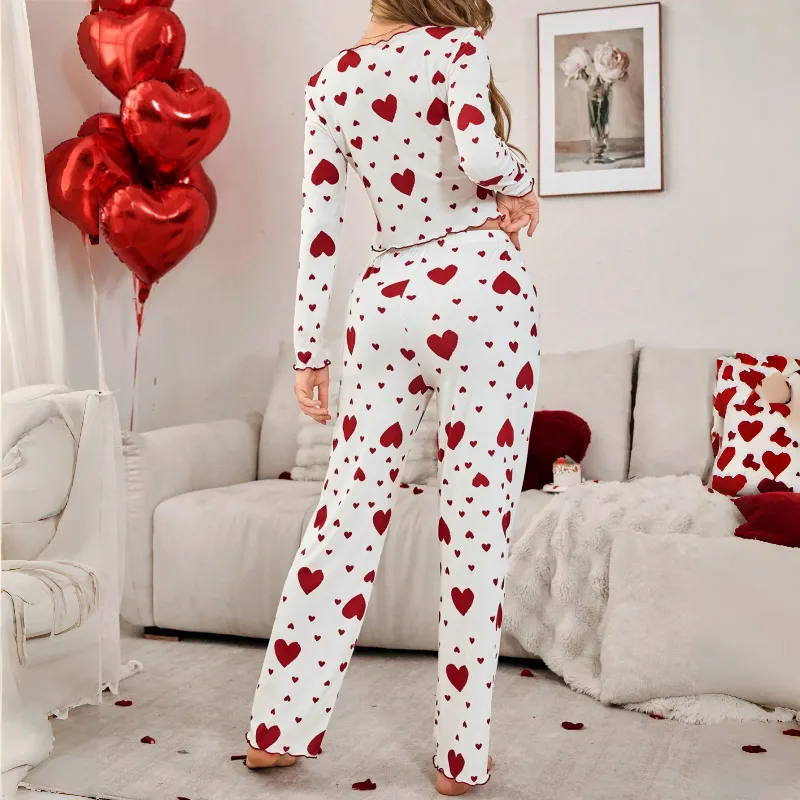 Pijamas cómodos de manga larga