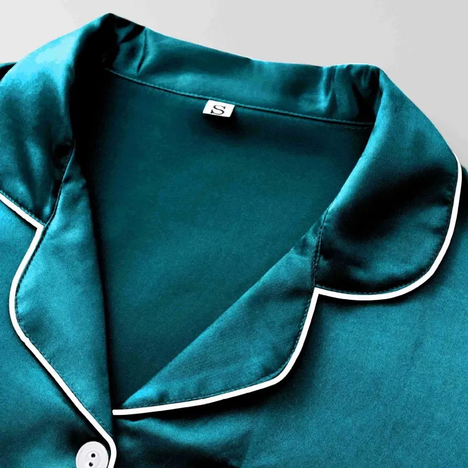 Nuevos pijamas de satén para niños con certificación Oeko-Tex