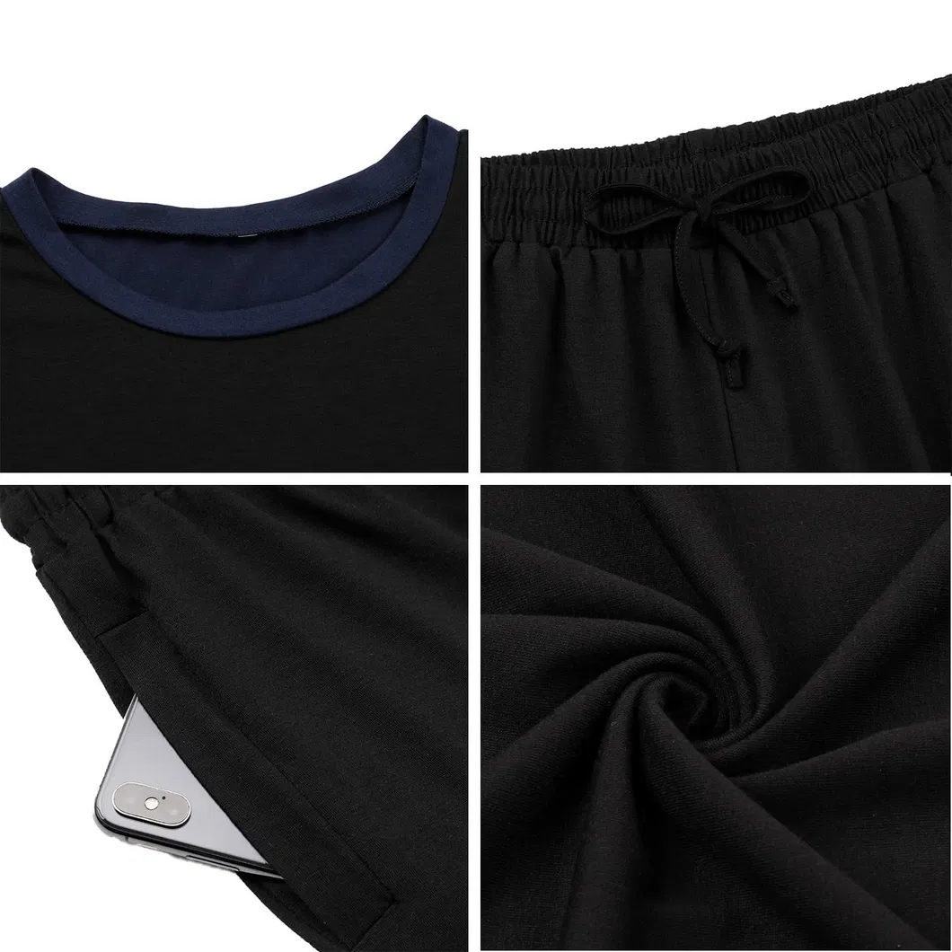 Detalle de pijama de invierno para hombres