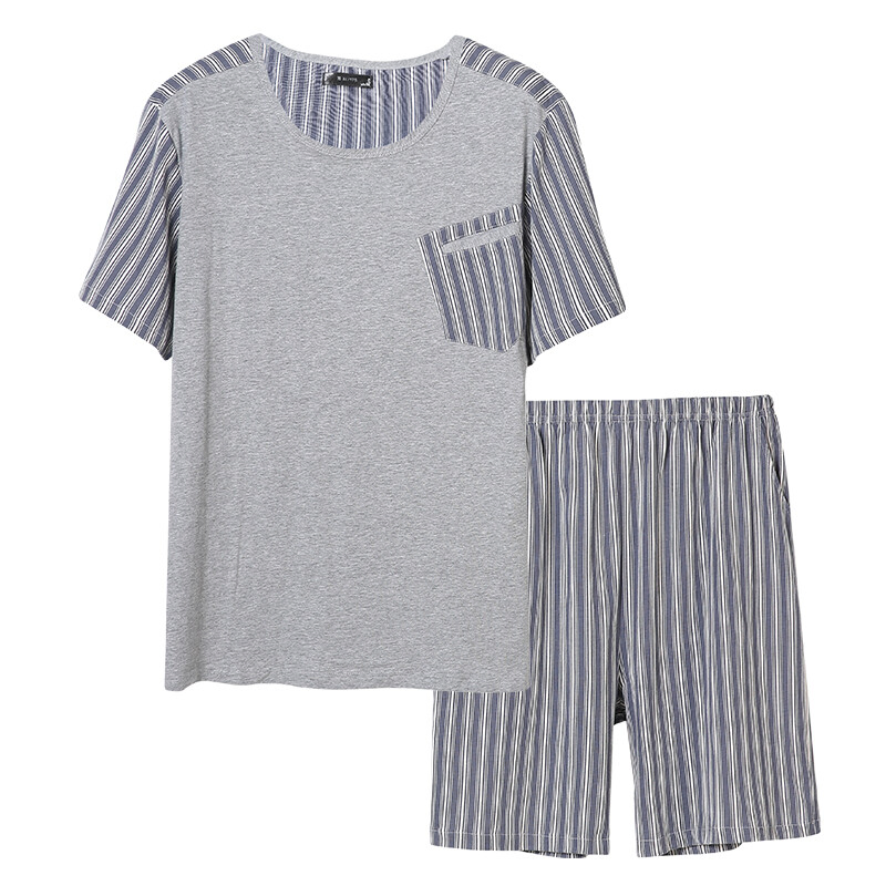 Pijamas de algodón para hombres de verano