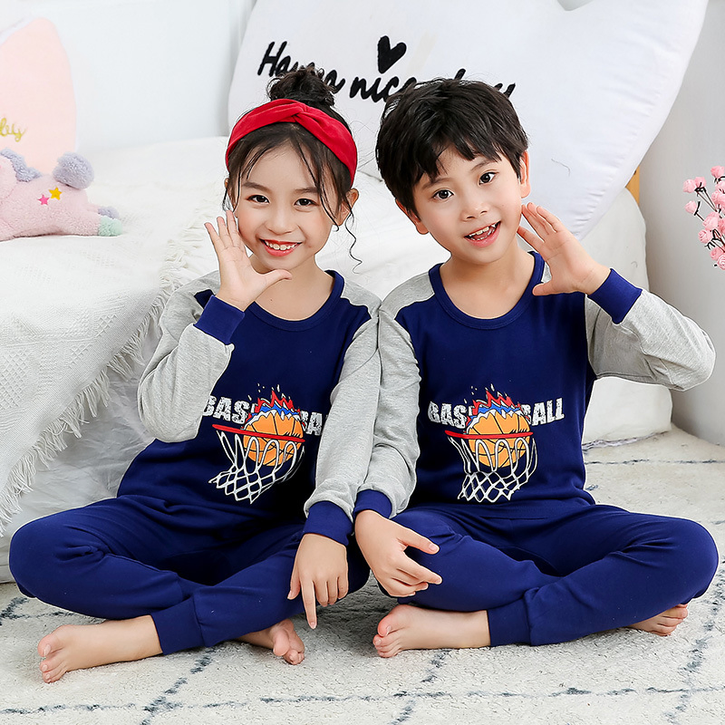 Pijamas para niños pequeños, pijamas de lujo de modal y algodón, pijamas familiares