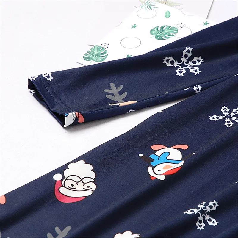 Detalle de pijama de Navidad 10