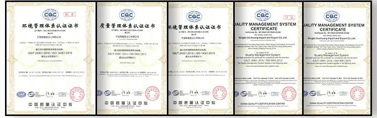 Certificaciones