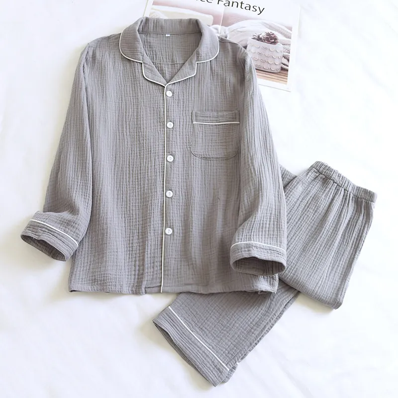 Pijamas negros para mujeres de algodón orgánico, pijamas azules para mujeres, pijama de franela corta