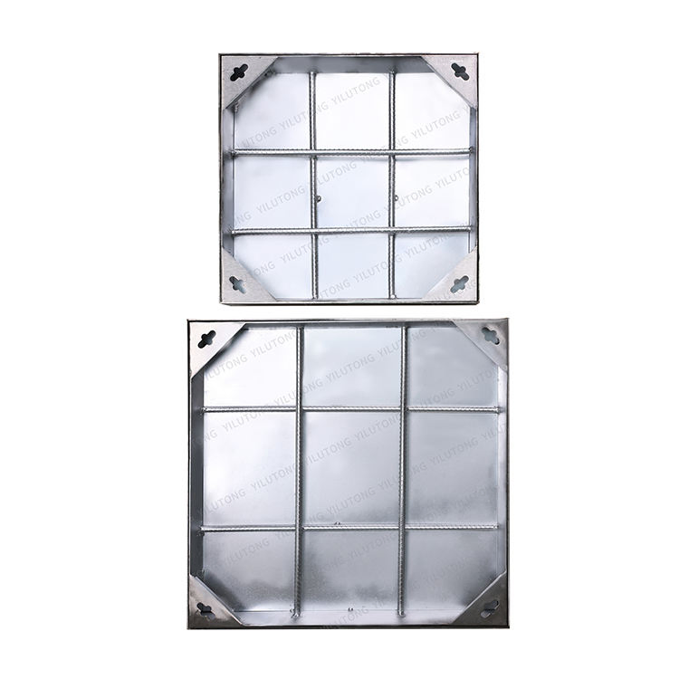 Durable Enduring Extreme Weather Heavy Loads 304 Stainless Steel Manhole Cover for Outdoor Floor Drainage System Use