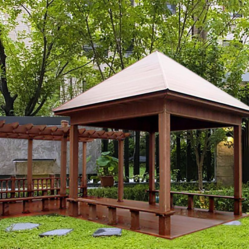 Durable Outdoor Sunshade for Rain Protection and Cool Comfort