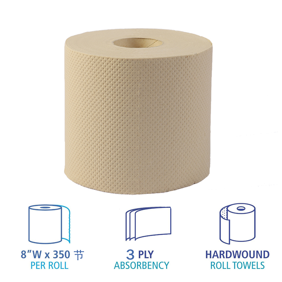 OEM/ODM Factory Eco-Friendly Customizable 2ply/3ply Hot Selling Premium Quality Individual Wrapped 100% Bamboo Bathroom Toilet Tissue Paper