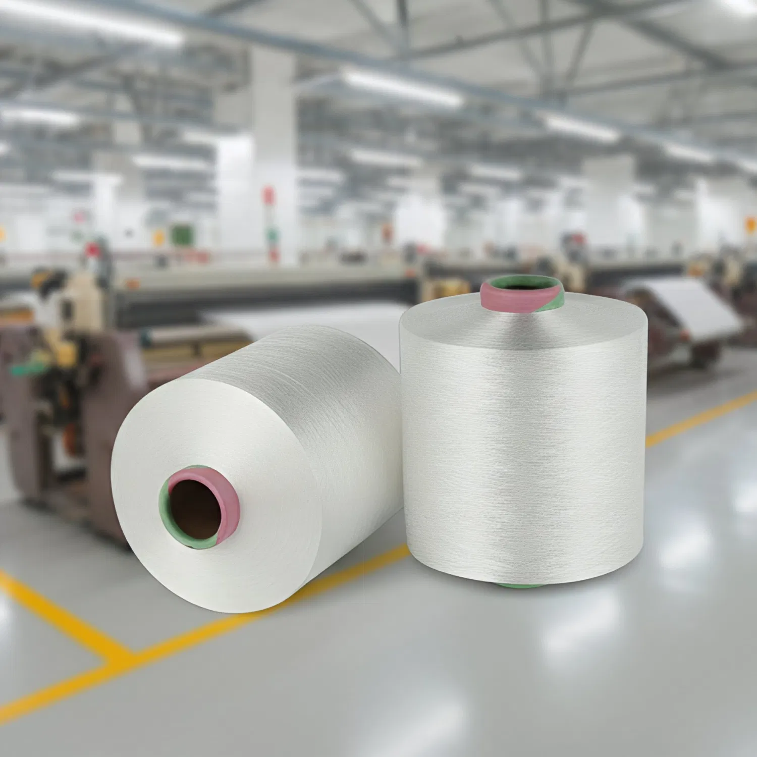 Eco-Friendly Recycled Dope Dyed Grs Cdp 75D/72f Polyester Yarn