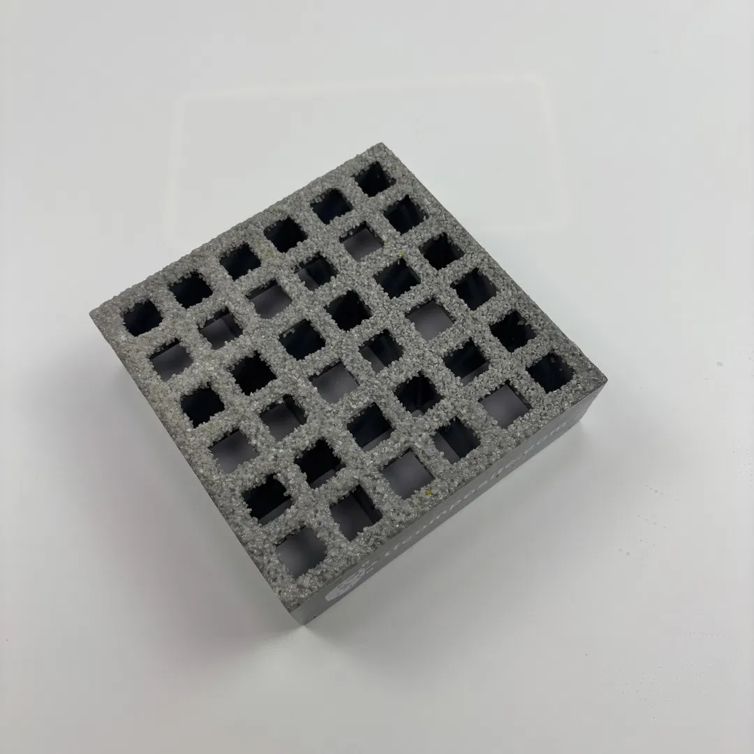 Industrial Grade Fiberglass Moulded Grating Mesh Panel Anti Slip Lightweight Strong Weather Resistant Heavy Duty Offshore Marine Oil Rig Deck