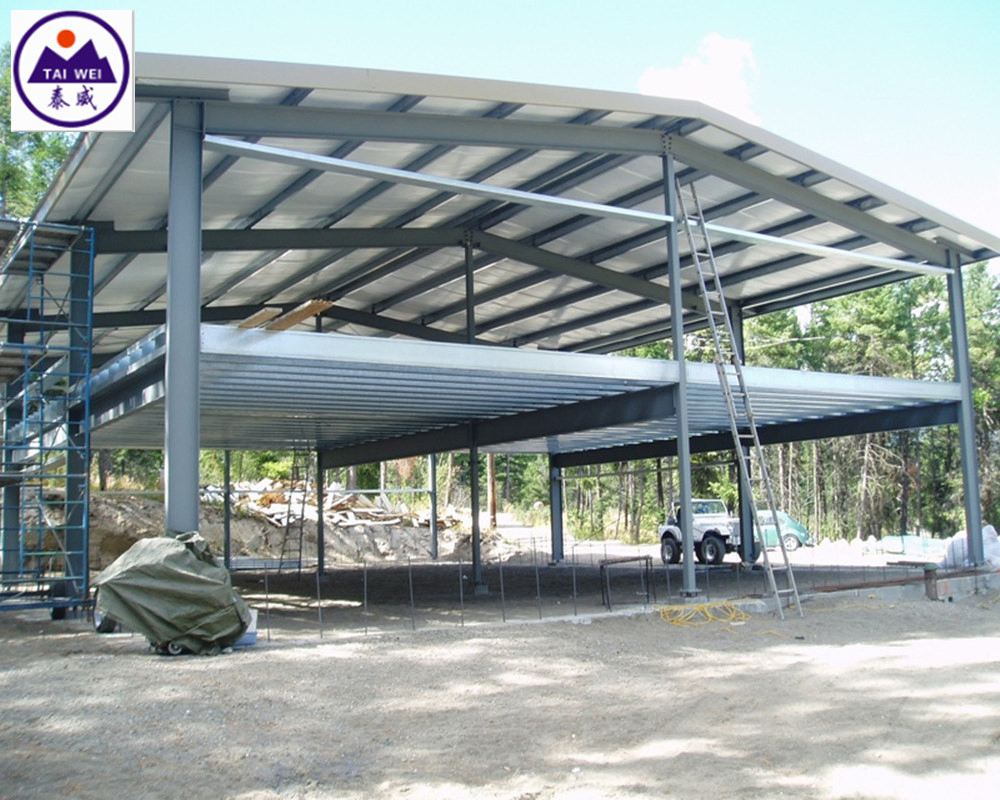 En 1090 Code Steel Structure Workshop Buildings with Good Painting Workshop Warehouse Steel Structure Building with Ce (TW628J)