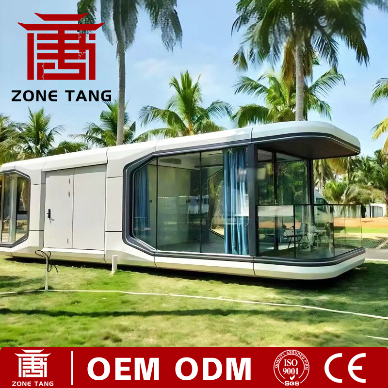 Modern Popular/Custom Designed /Prefabricated Building/ Mobile Luxury Space Capsule Modular Prefab Container House